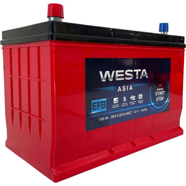 

Автомобильный аккумулятор Westa 6CT-100 (1) Asia EFB (4822023101856)