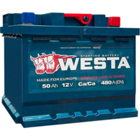 Автомобильный аккумулятор Westa 6CT-50 А (0)