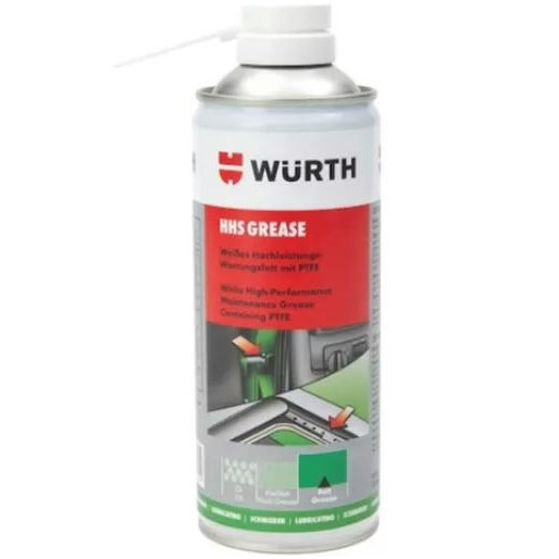 

Смазка консистентная Wurth HHS Grease 400мл 08931067 (4046777274578)