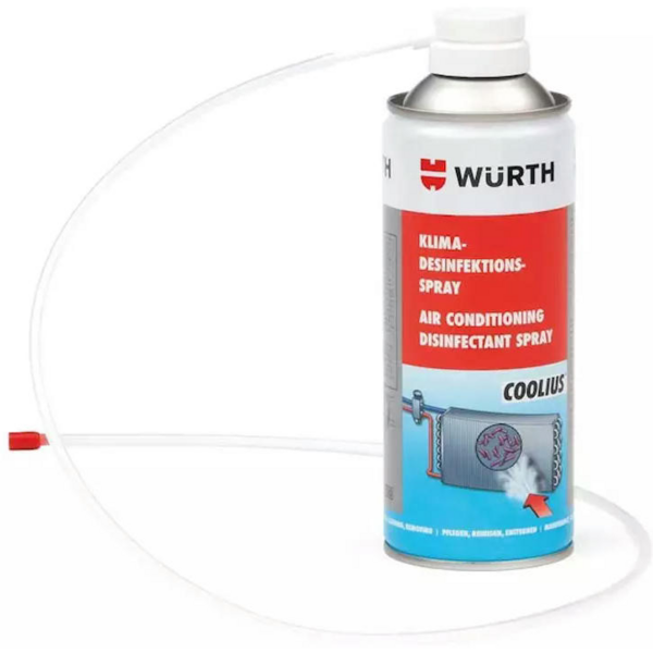 

Очиститель Wurth для кондиционера со шлангом 300мл 089376410 (4038898695837)