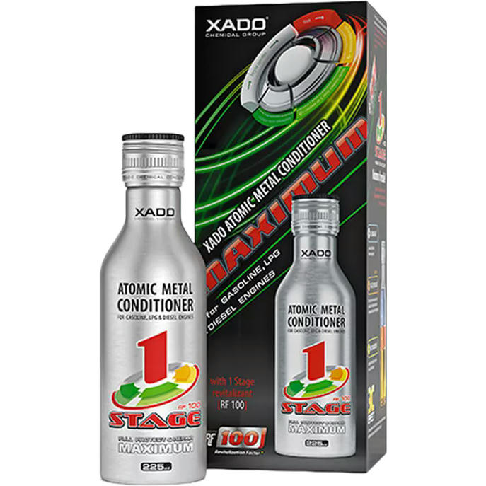 Атомарний кондиціонер металу Xado Maximum з ревитализанта 1 Stage 225мл XA40212фото1