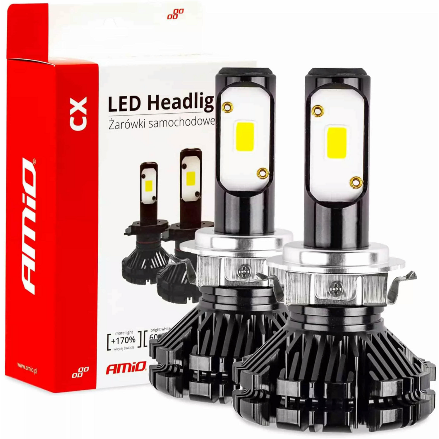 Лампа Amio LED Headlight H7-6 CX Series 2018 01076 (5903293010761)фото