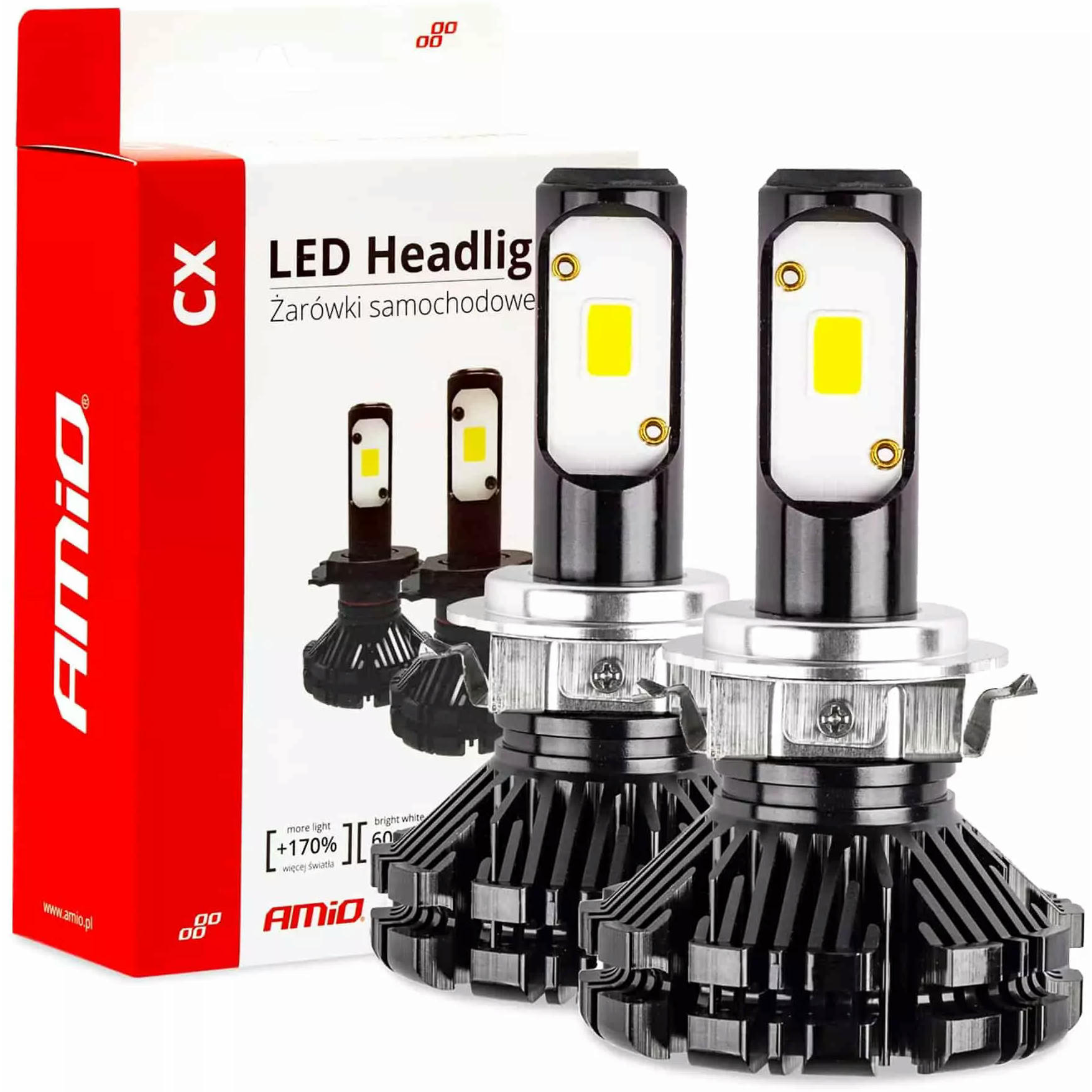 Лампа Amio LED Headlight H7-6 CX Series 2018 01076 (5903293010761)фото1