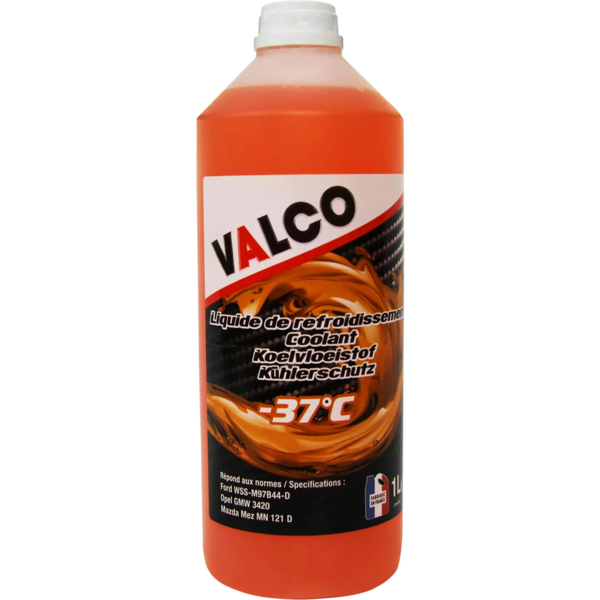 

Антифриз Valco LR Ford/Mazda G12 -37°C оранжевый 1л 607468 (3323725607468)