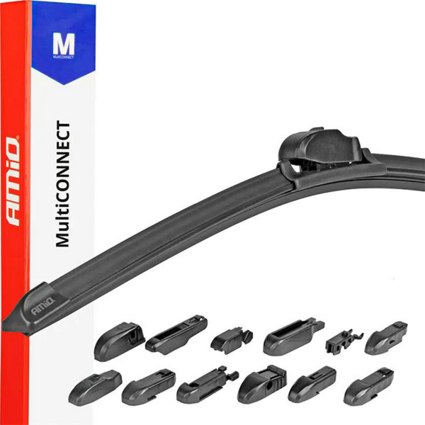 

Щетка стеклоочестителя Amio Multiconnect 12-адапторная 24" 600мм 01199 (5903293011997)