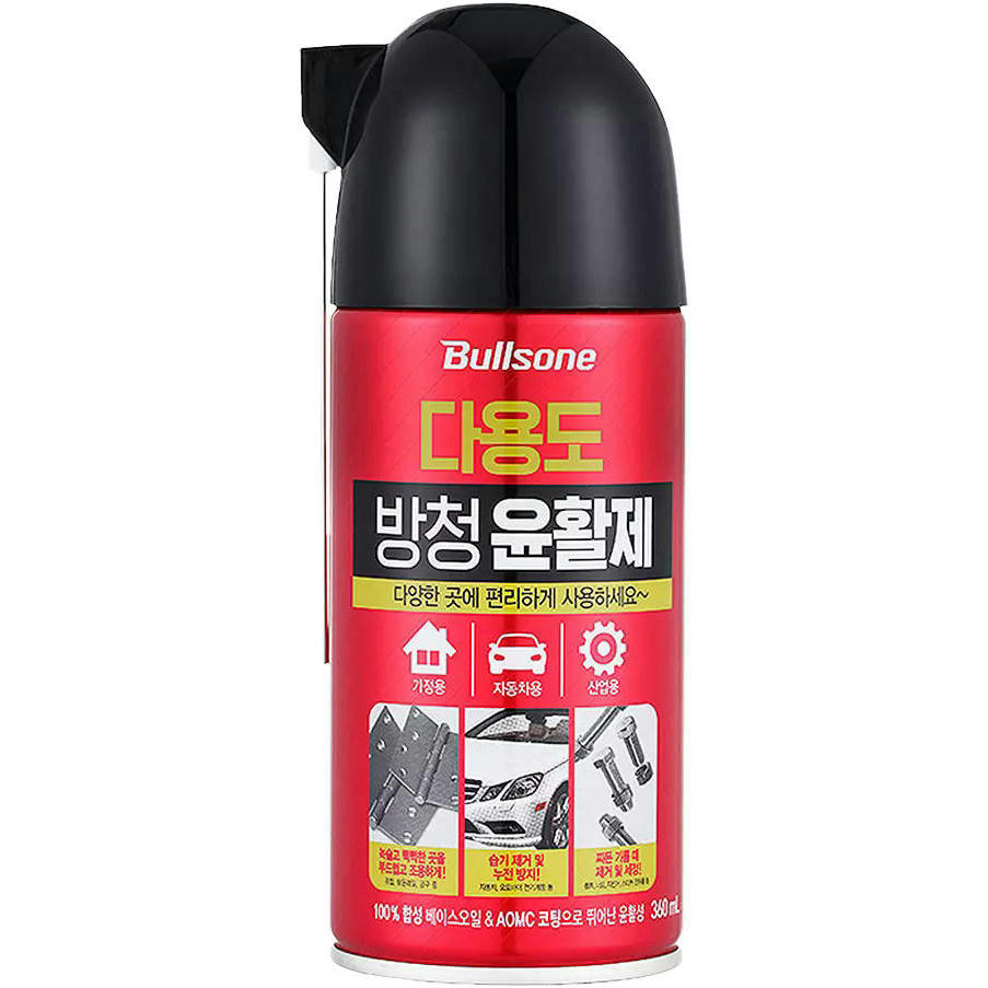 Мастило універсальне Bullsone Multi Purpose Lubricant 360мл 133687 (8801324133687)фото