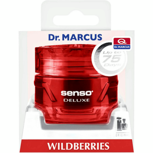 

Ароматизатор Dr.Marcus гелевый Senso Delux лесные ягоды 764463 (5900950764463)