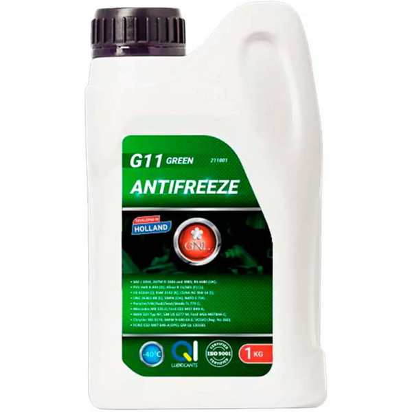 

Антифриз GNL G11 -40°C зеленый 1л 861281 (4820147861281)