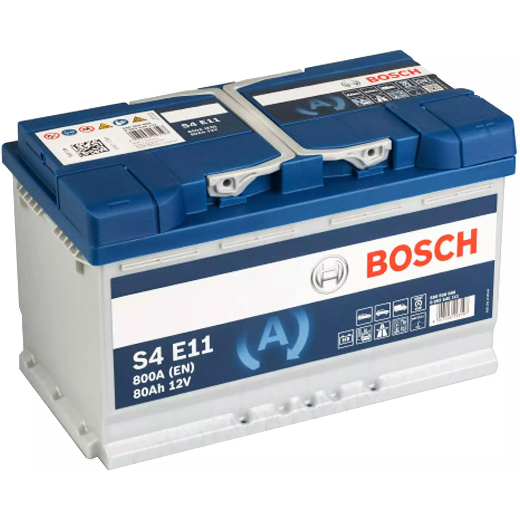 Автомобільний акумулятор Bosch Start-Stop 6CT-80 (0) EFB 0092S4E111 (4047026293197)фото1