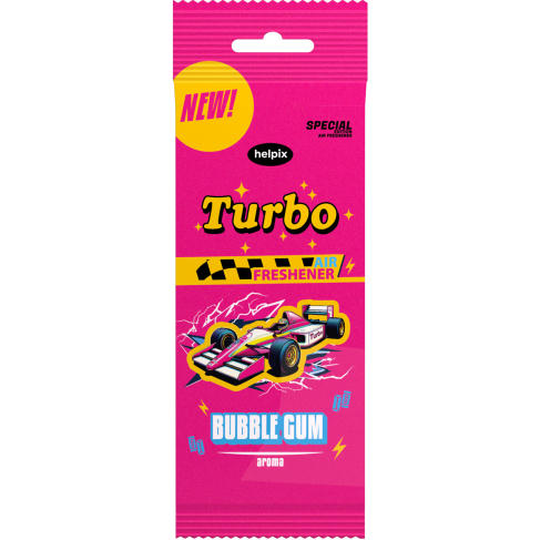 Ароматизатор Helpix Turbo Bubble Gum (4823075811502) фото 