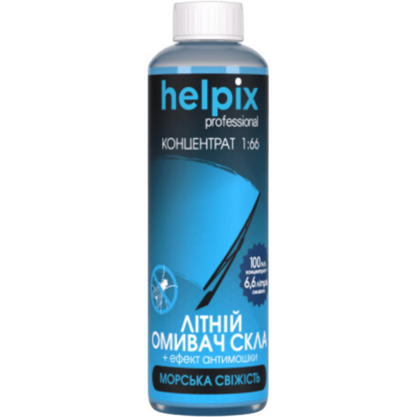 

Омыватель стекла Helpix 1:66 0°C 0.1л 802852 (4823075802845)