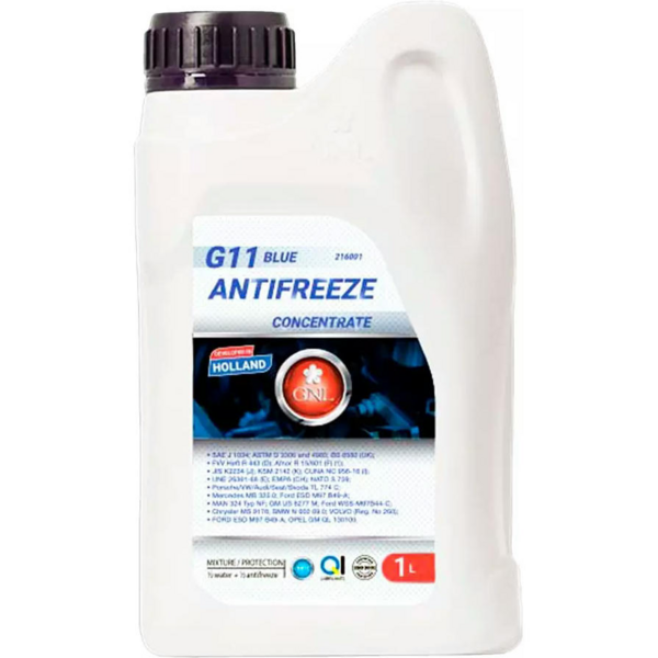 

Антифриз GNL G11 -40°C синий концентрат 1л (4820147865494)