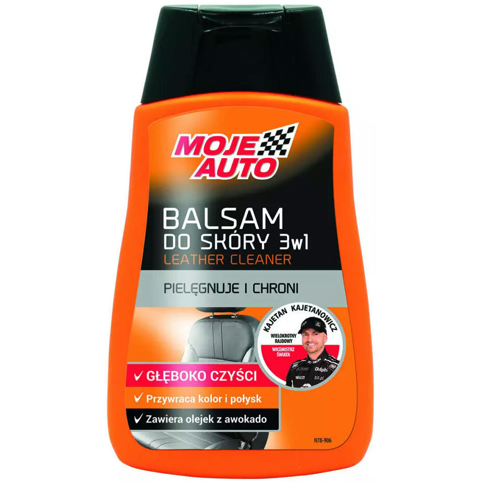 Засіб для чищення шкіри Moje Auto 3 в 1 250 мл 19-582фото1