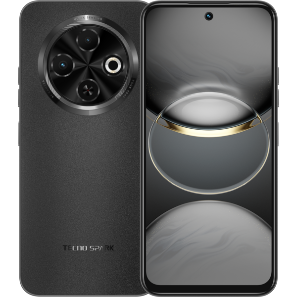 Акція на Смартфон TECNO Spark 30C (KL5n) 4/128Gb Orbit Black від MOYO