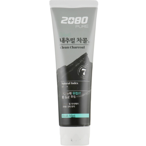 

Зубная паста Aekyung 2080 Black Clean Charcoal Toothpaste с древесным углем 120 г