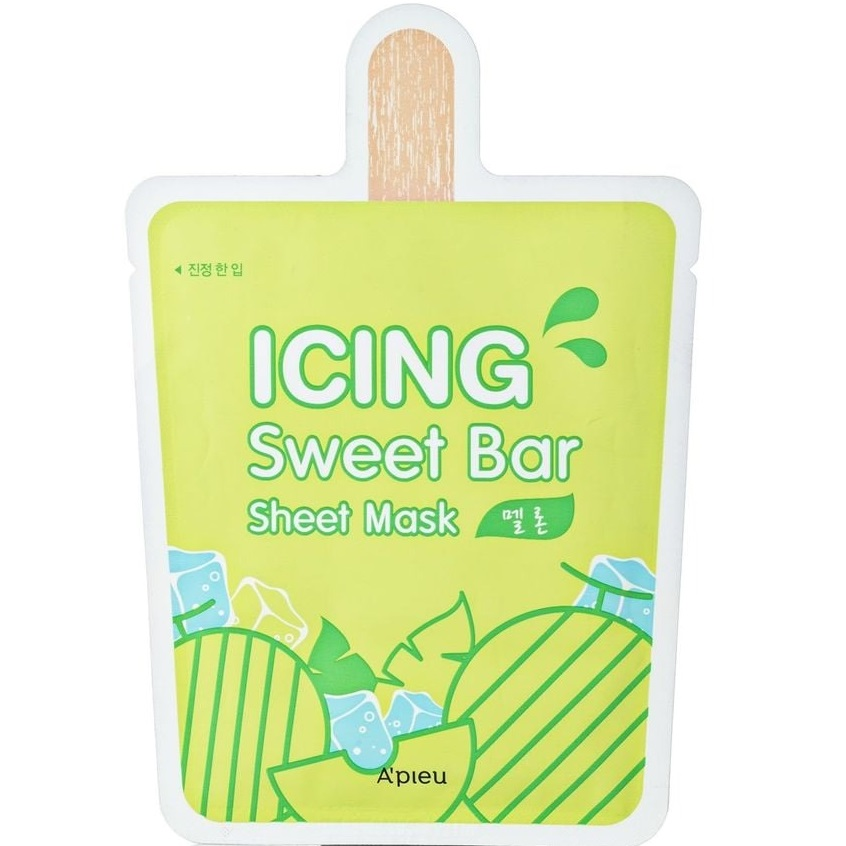 Тканевая маска для лица A'pieu Sweet Bar Sheet Mask Melon 21 г фото 