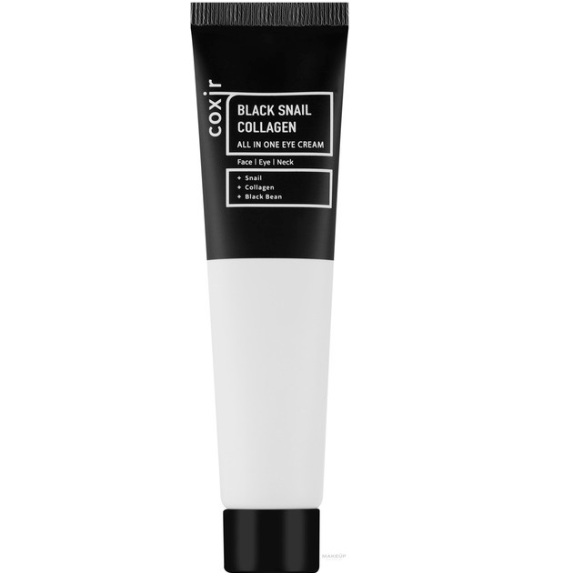 Крем для лица Coxir Black Snail Collagen 30 мл фото 1