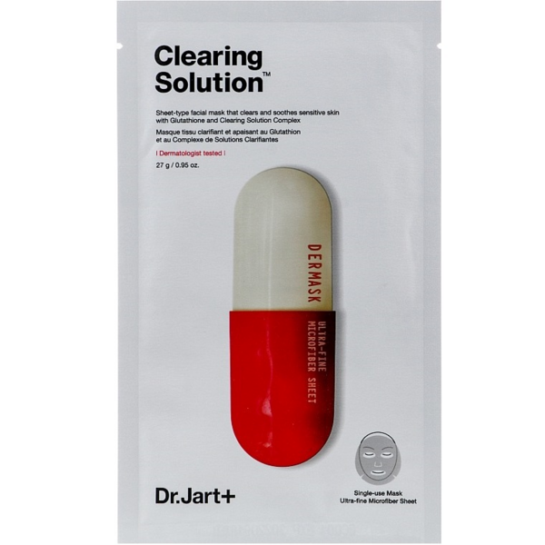 

Маска для лица Dr.Jart+ Dermask Micro Jet Clearing Solution Очищающая 30 г
