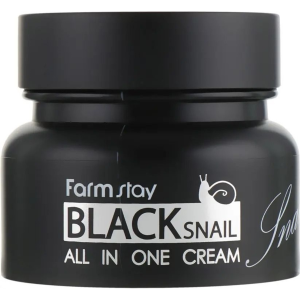 

Крем для лица FarmStay Black Snail All in One Cream Восстанавливающий с экстрактом чёрной улитки 100 мл