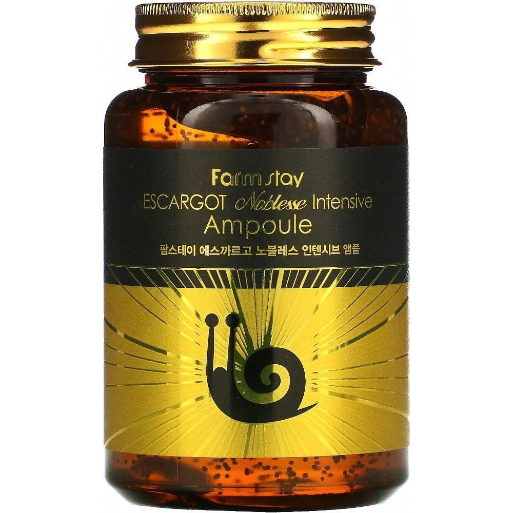 Сироватка для обличчя FarmStay Escargot Noblesse Intensive Ampoule з екстрактом королівського равлика 250млфото1
