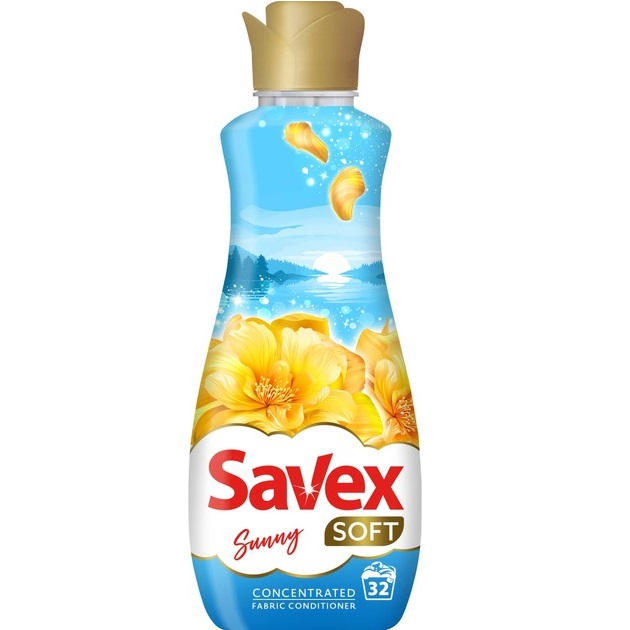 Кондиционер для белья Savex Soft Sunny 800 мл фото 