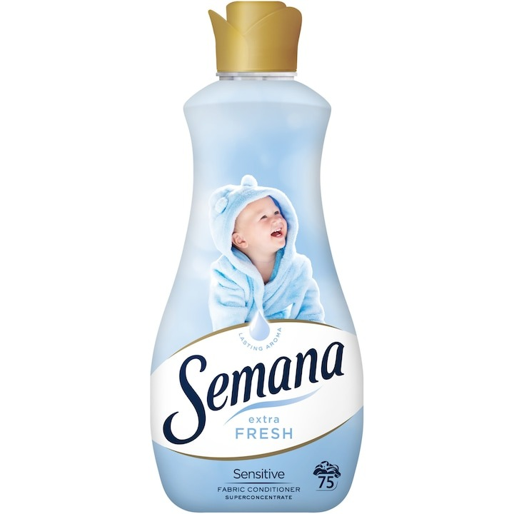 Кондиционер для белья Semana Extra Fresh Sensitive 1500 мл фото 