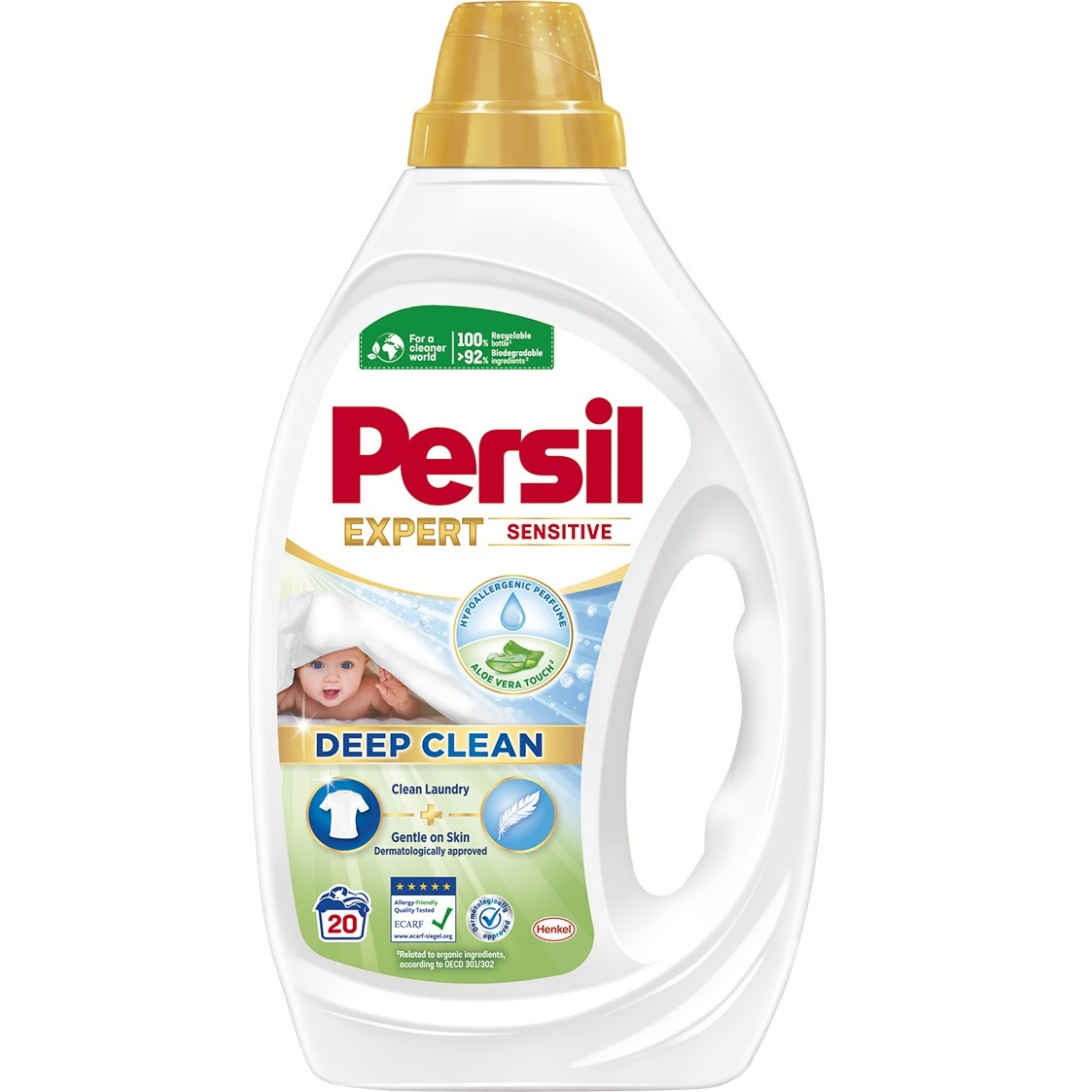 Гель для стирки Persil Expert Sensitive Deep Clean 0.9 л фото 