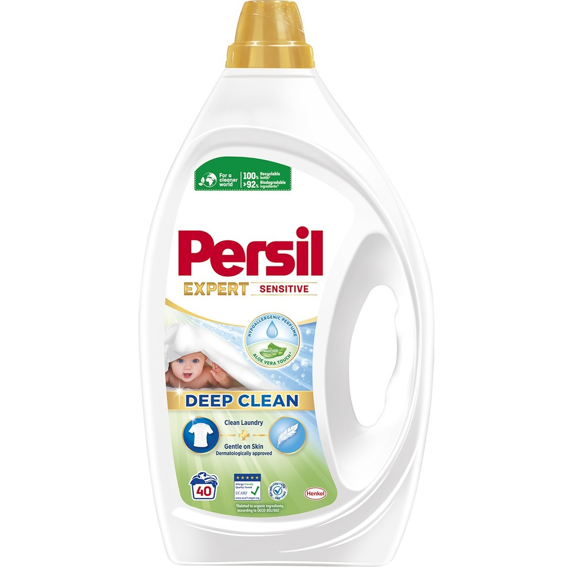 Гель для прання Persil Expert Sensitive Deep Clean 1.8 л фото 