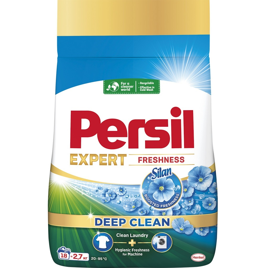 Пральний порошок Persil Expert Deep Clean Автомат Свіжість від Silan 2.7 кгфото1