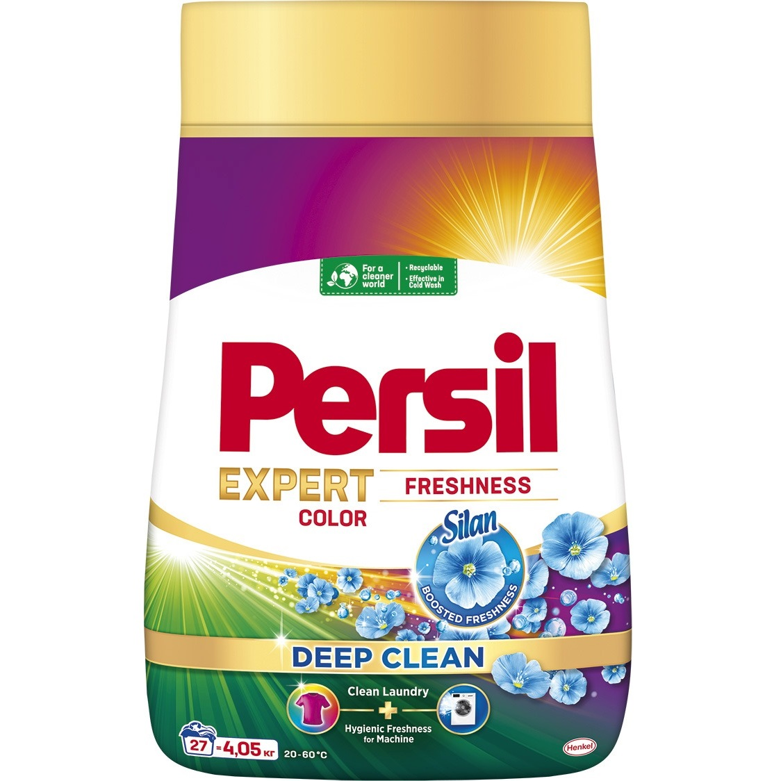 Стиральный порошок Persil Expert Deep Clean для цветных вещей автомат Свежесть от Silan 4.05 кг фото