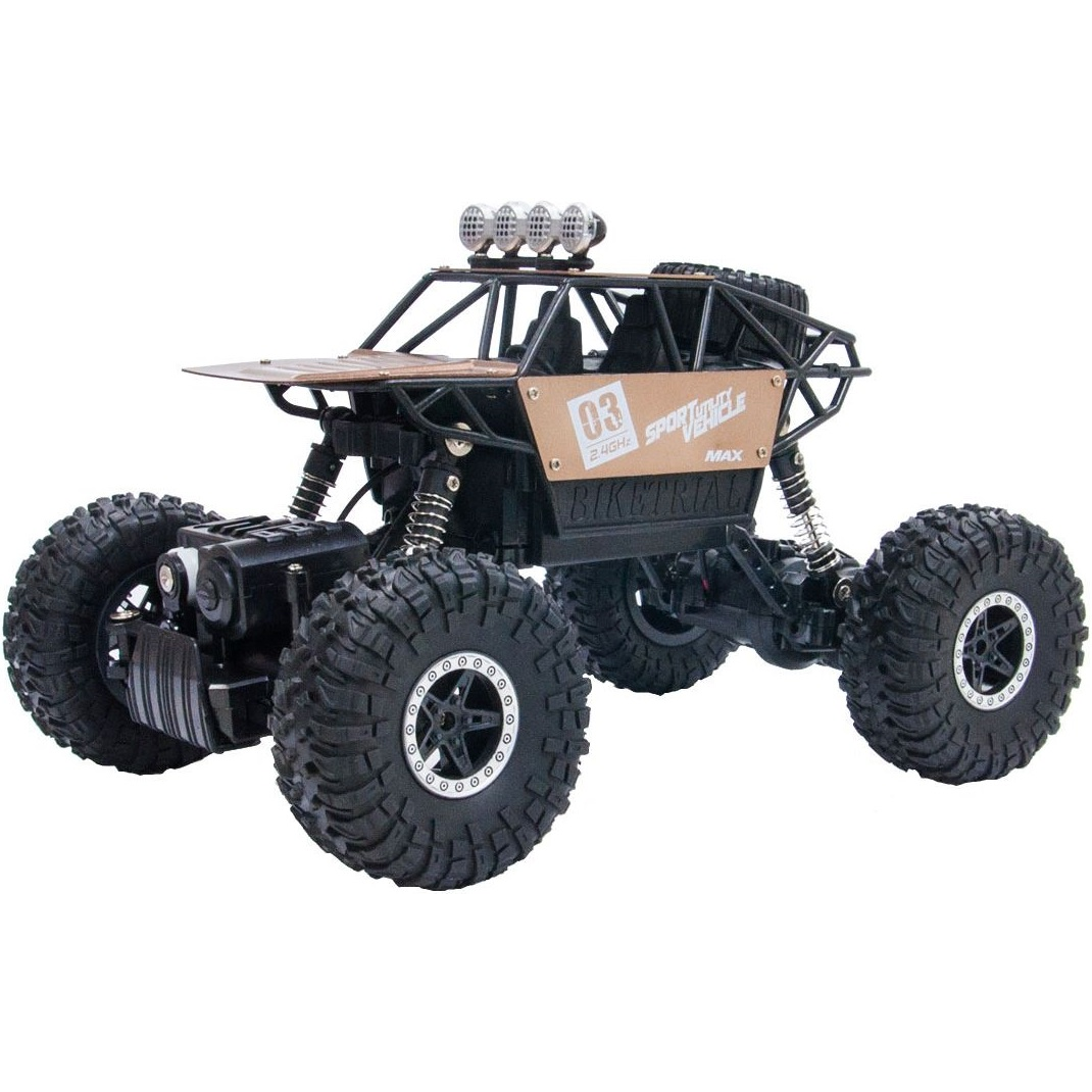 Автомобиль Off-Road Crawler на р/у Super Speed (Матовый Коричн., Аккум. 4.8V, Метал. Корпус, 1:18) (SL-112RHMB) фото