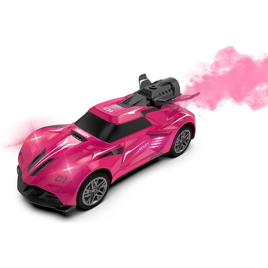 Автомобиль Spray Car на р/у Sport (Розовый, 1:24, Свет, Выхлопной Пар) (SL-354RHP) фото