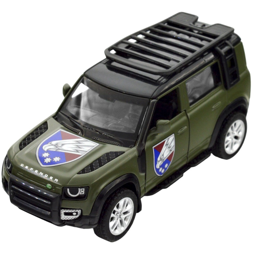 Автомодель серии "Шевроны Героев" - Land Rover Defender 110 - "25 ОВДБр" (250289M) фото 1