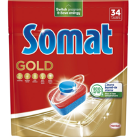 Таблетки для посудомоечных машин Somat Gold 34 шт