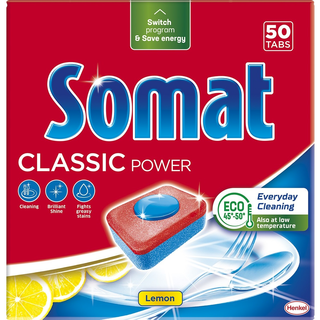 Таблетки для посудомоечных машин Somat Classic 50 шт фото 