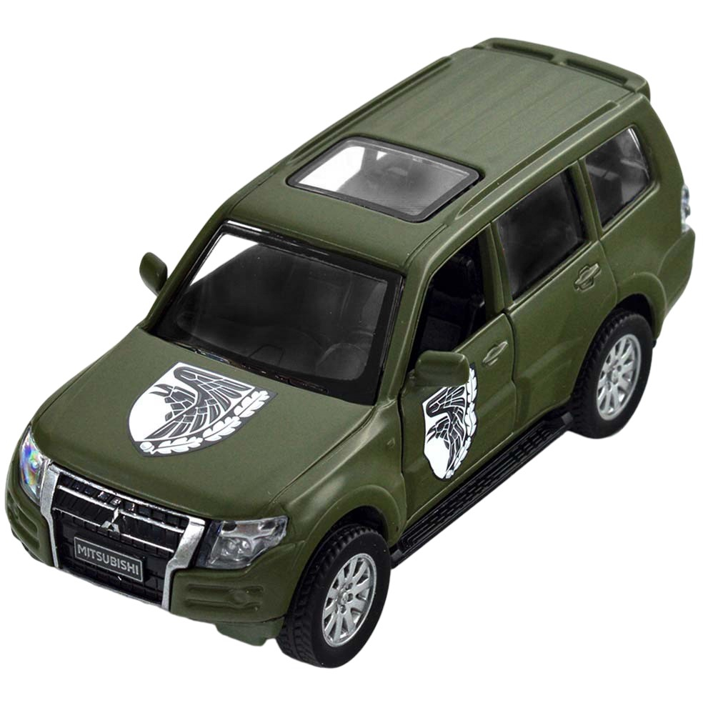 Автомодель серии "Шевроны Героев" - Mitsubishi Pajero 4Wd Turbo - "93 ОМБр" (250283M) фото 1