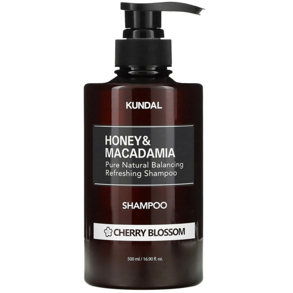 

Шампунь для волос Kundal Honey & Macadamia Безсульфатный Цветущая вишня 500 мл