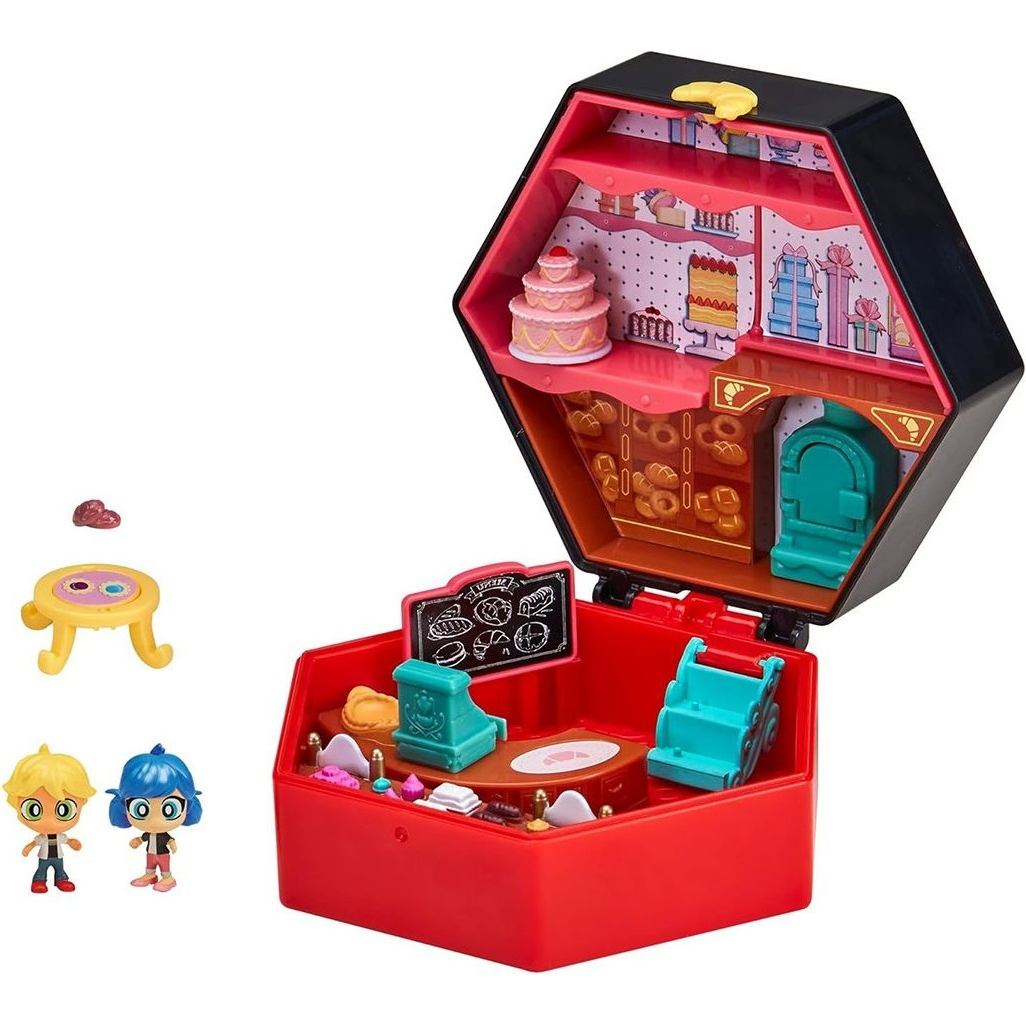 Ігровий набір "Леді Баг та Супер-кіт" Серії "Chibi"- Пекарня Буланжері (2 Фігурки, Аксесс.)фото1