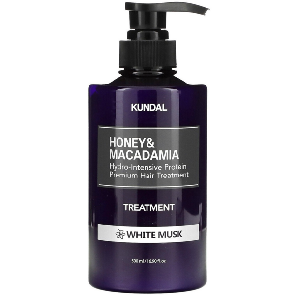 

Кондиционер для волос Kundal Honey & Macadamia Безсульфатный Белый мускус 500 мл