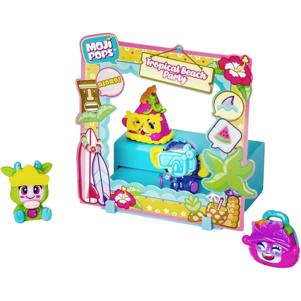 Игровой набор Moji Pops S2 - Фотосессия (4 Фигурки, Аксессуары) (PMP2B416IN00) фото 1