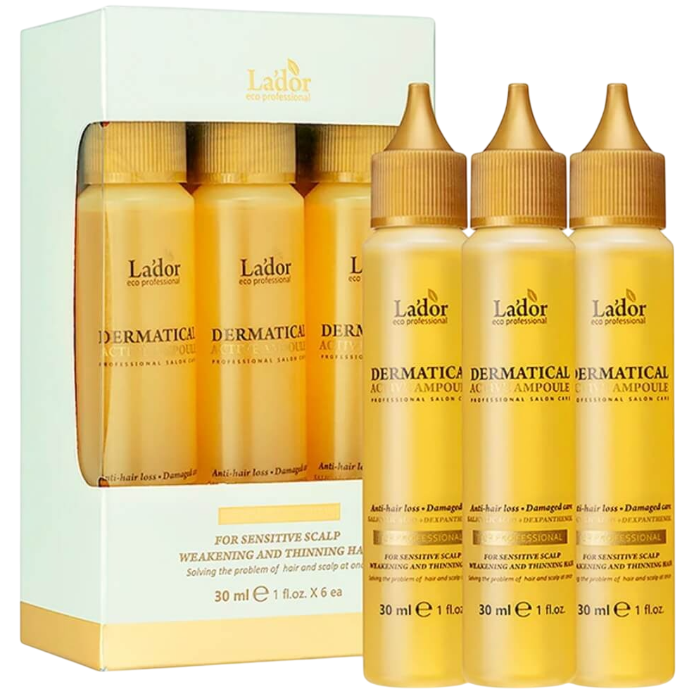 Сыворотка Lador Dermatical Active Ampoule от выпадения волос 6*30 мл фото 