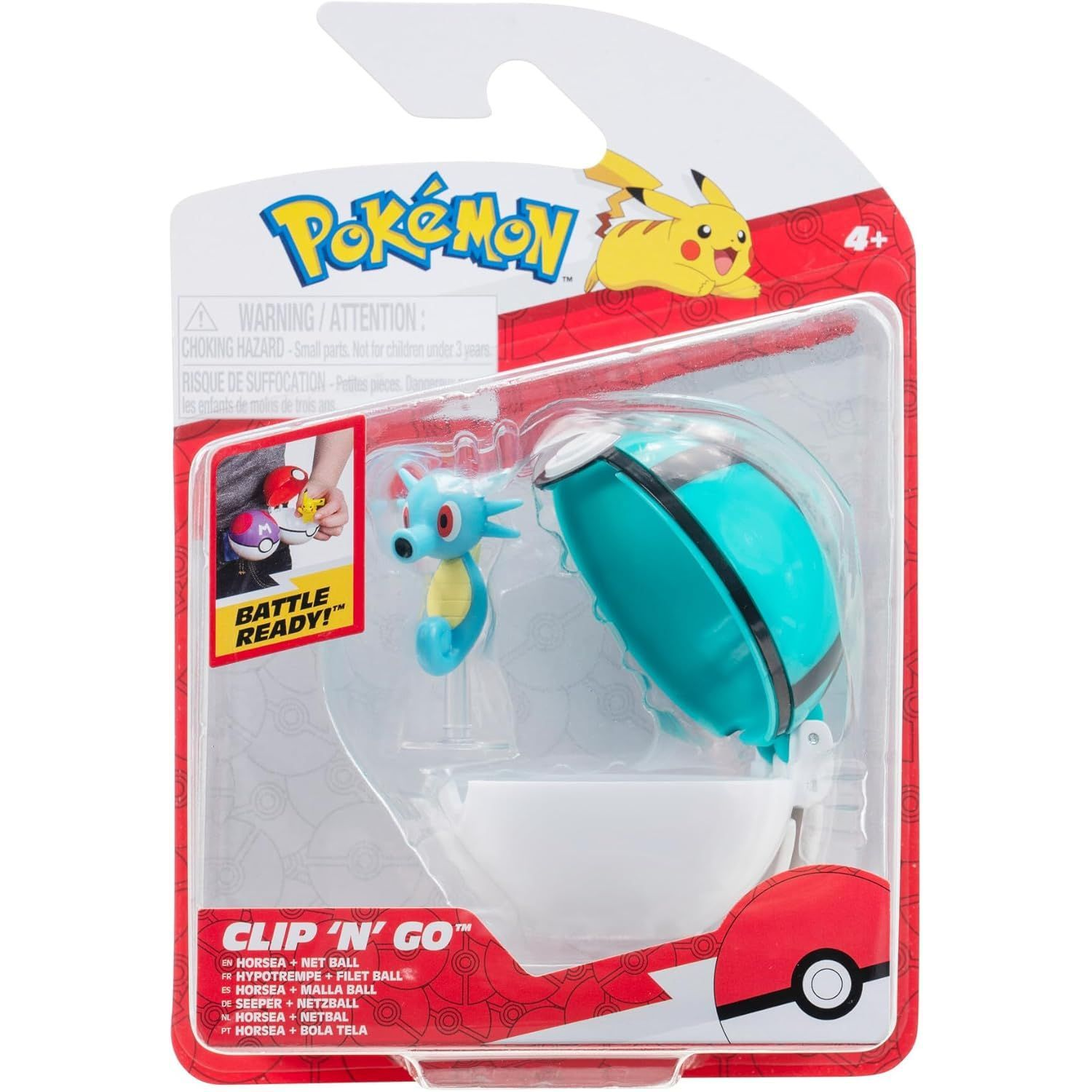 Игровой набор Pokemon W16 - Хорси в покеболе (PKW3145) фото