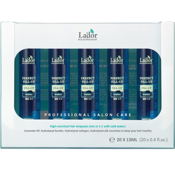 

Филлер для волос La'dor Perfect Hair Fill-Up с эффектом ламинирования 20*13 мл