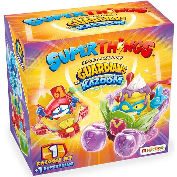 

Игровой набор Superthings серии «Guardians Of Kazoom» S2 - Реактивный транспорт (Транспорт, Фигурка) (PST9D212IN00)