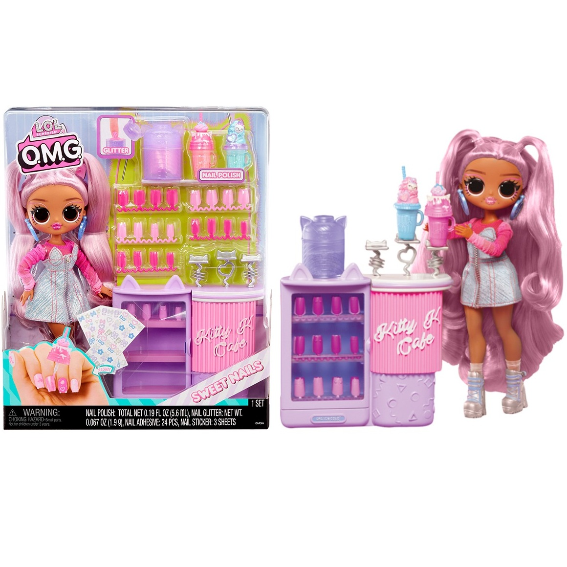 Игровой набор с куклой L.O.L. Surprise! серии "O.M.G." - Китти К (с аксесс.) (503859) фото