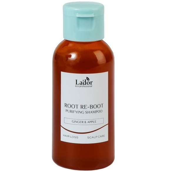 Шампунь Lador Root Re-Boot Purifying Shampoo Ginger &amp; Apple от выпадения волос 50мл фото 