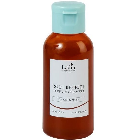 

Шампунь La'dor Root Re-Boot Purifying Shampoo Ginger & Apple от выпадения волос 50мл
