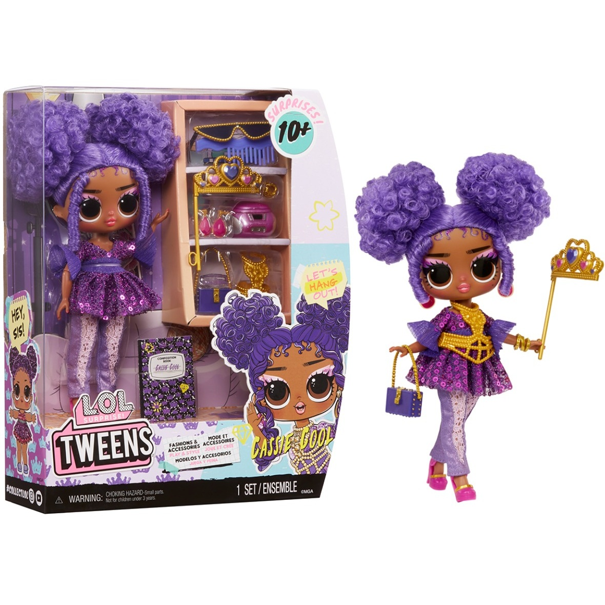 Игровой набор с куклой L.O.L. Surprise! серии "Tweens Core" - Кэсси Кул (с аксесс.) (591672) фото 1