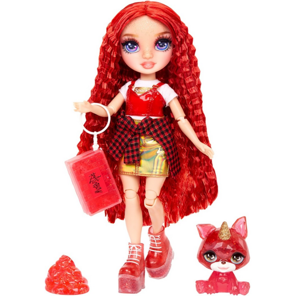 

Игровой набор с куклой Rainbow High серии "Classic" - Руби (Со Слаймом) (120179)