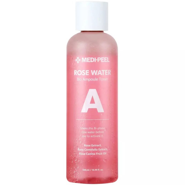 

Тонер Medi-Peel Rose Water Bio Ampoule Двухфазный с экстрактом розы 500 мл